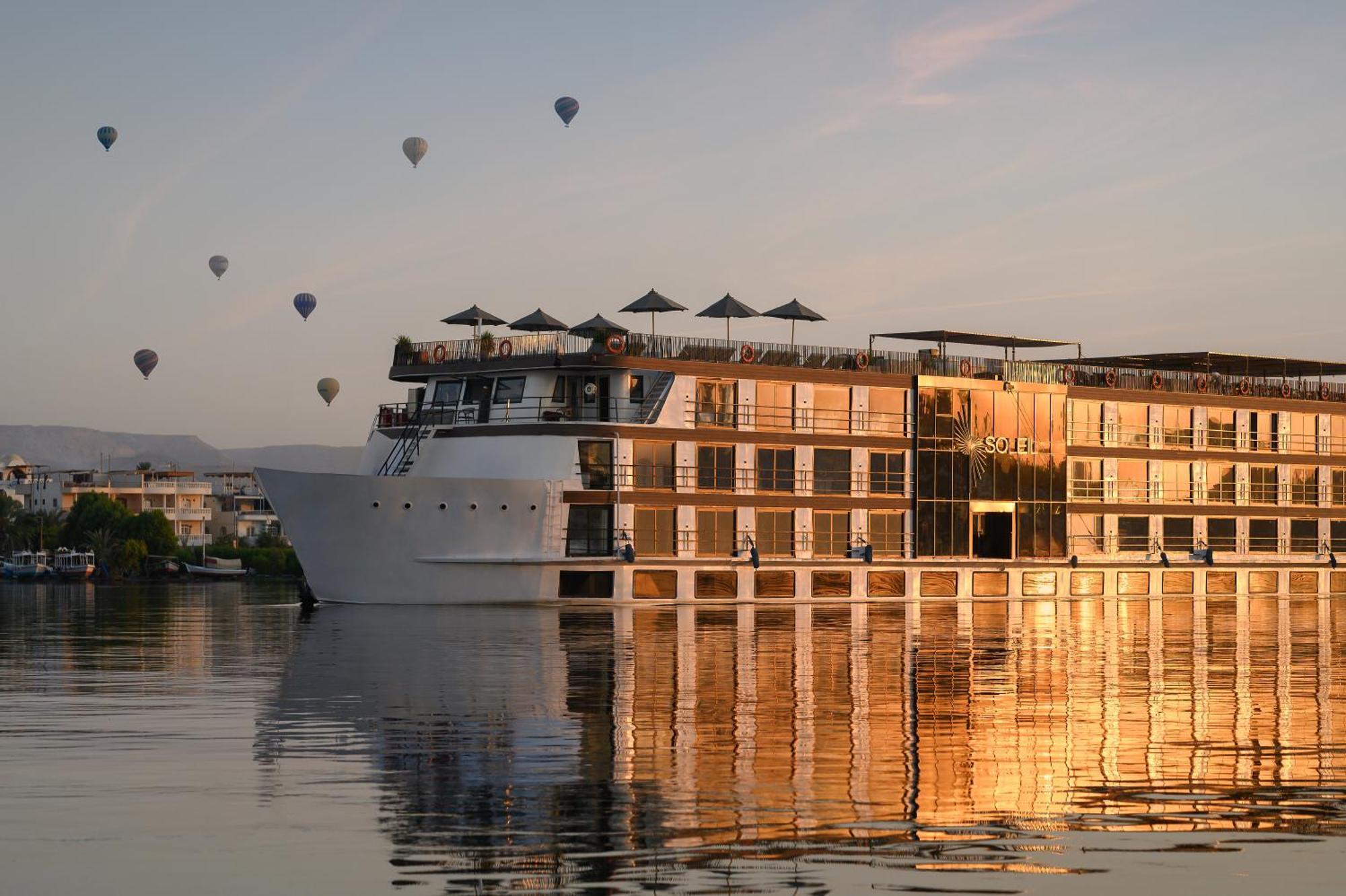 Soleil Nile Cruise - Every Monday From Luxor For 4 & 7 Nights, And Every Friday From Aswan For 3 & 7 Nights Екстер'єр фото