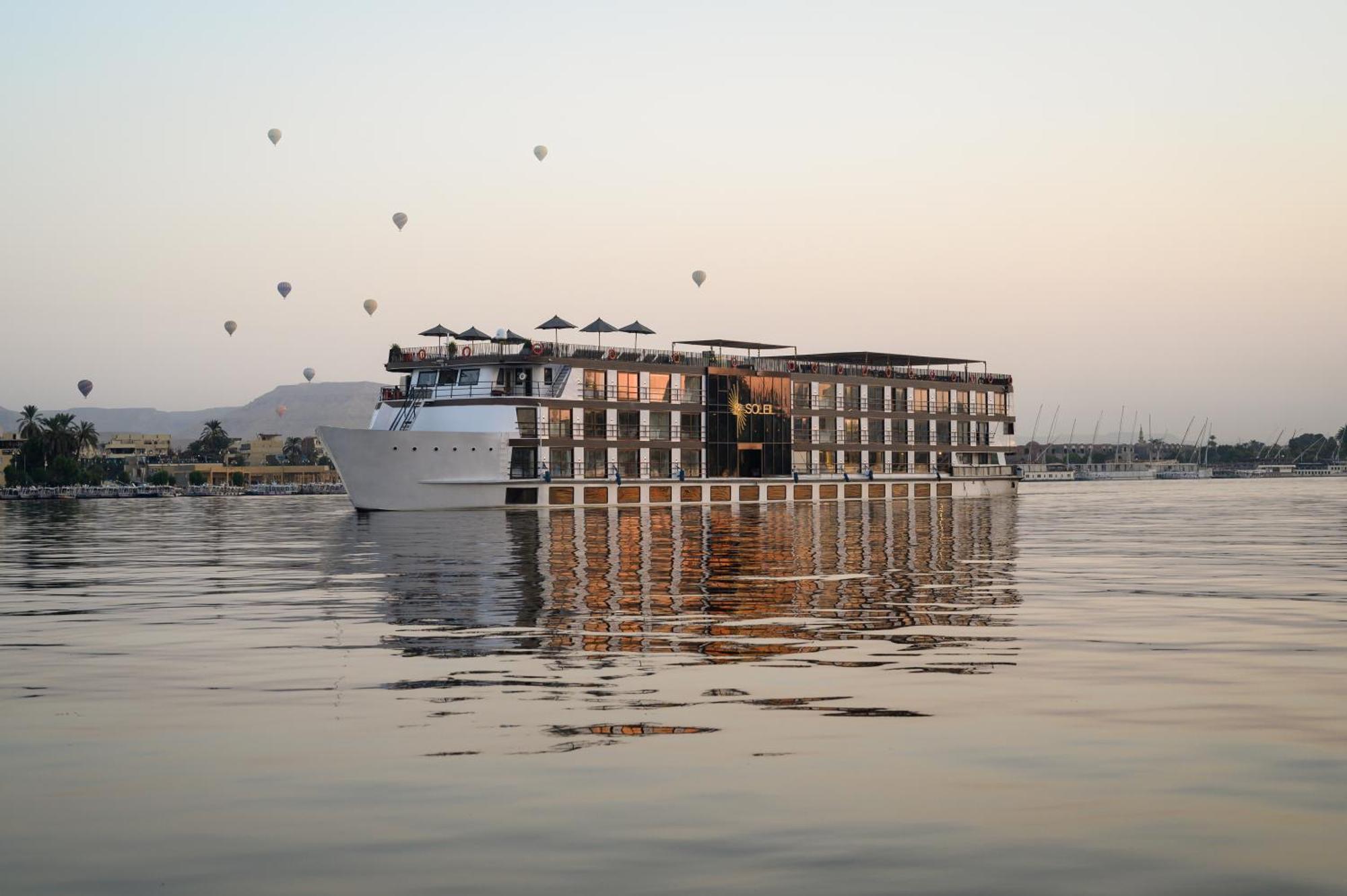 Soleil Nile Cruise - Every Monday From Luxor For 4 & 7 Nights, And Every Friday From Aswan For 3 & 7 Nights Екстер'єр фото