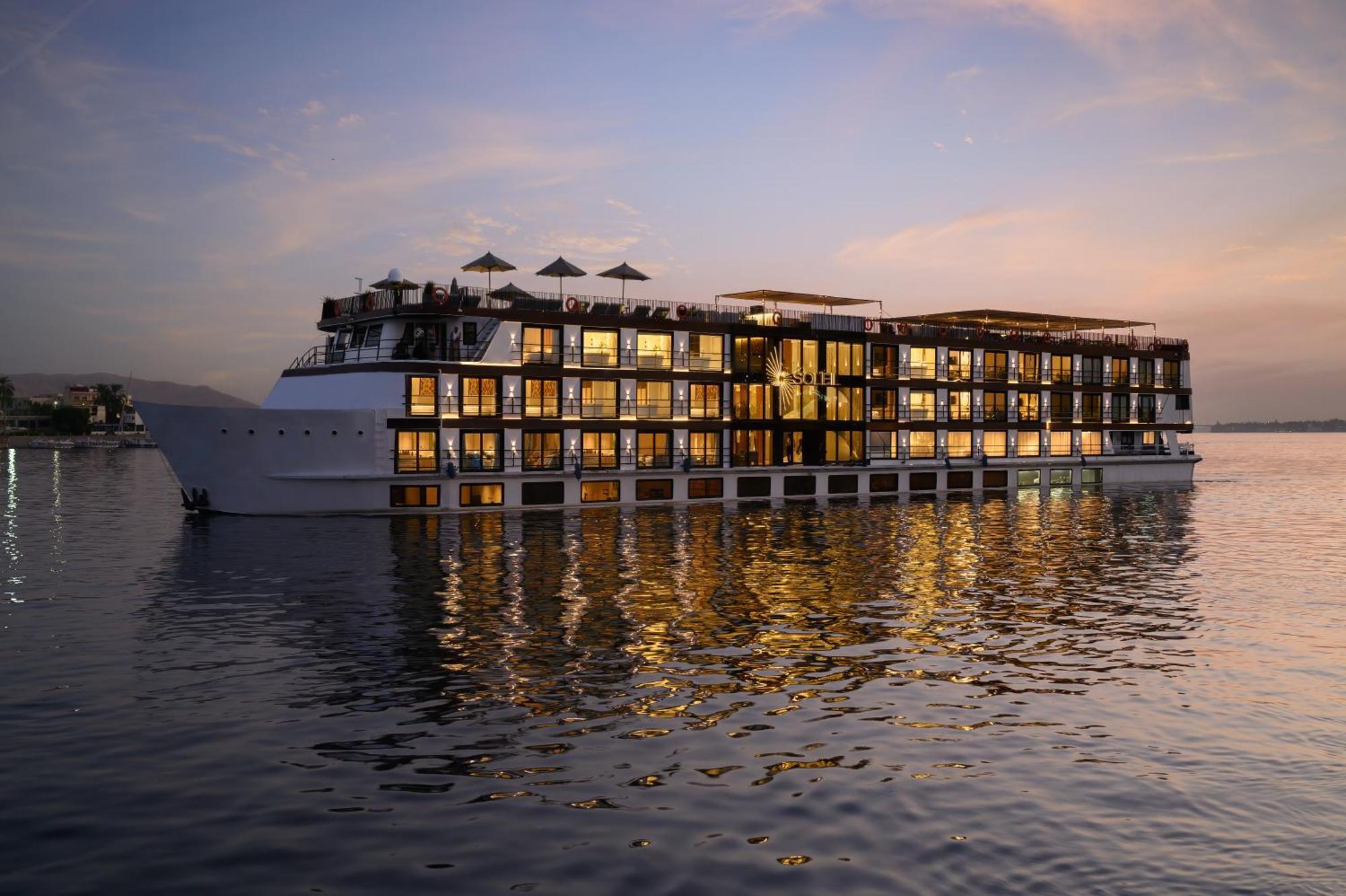 Soleil Nile Cruise - Every Monday From Luxor For 4 & 7 Nights, And Every Friday From Aswan For 3 & 7 Nights Екстер'єр фото